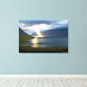 ピリピ4:8キリスト教聖書聖句キャンバスアート キャンバスプリント (インサイチュ (ウッドフロア))