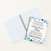 ピリピ4:8何が尊いフローラ ノートブック (内部)