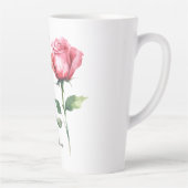 ピリピ4:8何でも尊き花 カフェラテマグ (右)