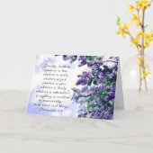 ピリピ4:8真の聖書の節は何であれ カード (黄色い花)