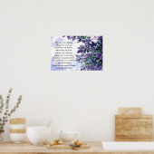 ピリピ4:8真の聖書の節は何であれ ポスター (キッチン)