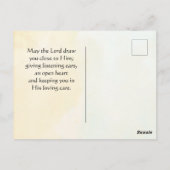 ピリピ4:8真実は何であれ、 ポストカード (裏面)