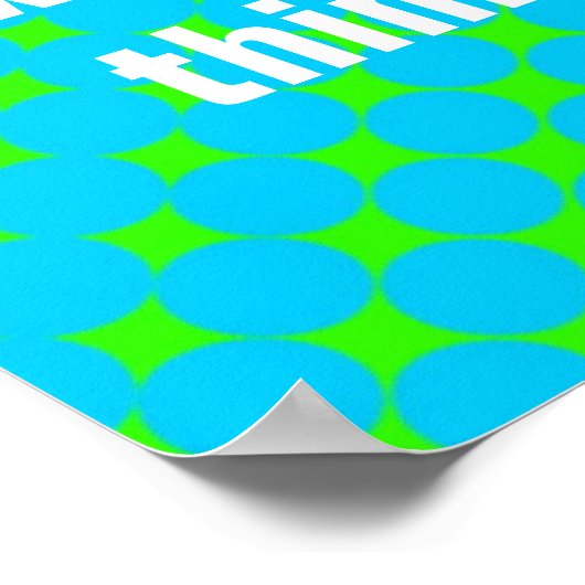 ピリピ4:8 ポスター (角)