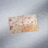 ピリレイは古代地図史の謎のヴィンテージ·アンタ マグネット名刺 (インサイチュ)