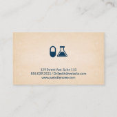 ピルアンドビーカー |製薬 予約カード (裏面)