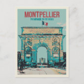 ピルウのプロメメイド – モンペリエフランス ポストカード (正面)