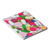 ピルカラフル製カスタム品 ノートパッド (アングル)