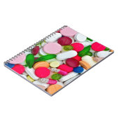 ピルカラフル製カスタム品 ノートブック (左側)