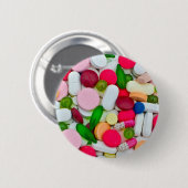 ピルカラフル製カスタム品 缶バッジ (正面&裏面)