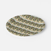 ピルグリムウーマンヴィンテージ感謝祭紙プレート ペーパープレート (アングル)