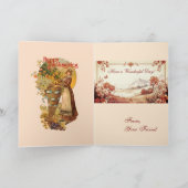 ピルグリムガールサンクスギビング サンキューカード (内部)