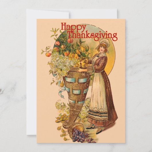 ピルグリムガールビクトリアンスタイル 招待状 (正面)