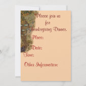 ピルグリムガールビクトリアンスタイル 招待状 (裏面)