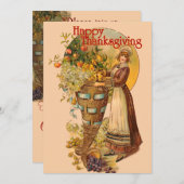 ピルグリムガールビクトリアンスタイル 招待状 (正面/裏面)