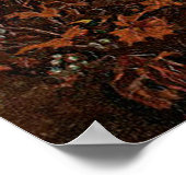 ピルグリムパンプキン紅葉 ポスター (角)