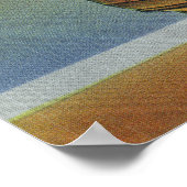 ピルグリムホールビューのメイフラワーのモデル ポスター (角)