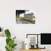 ピルグリム石棺コールズヒルプリント ポスター (ホームオフィス)