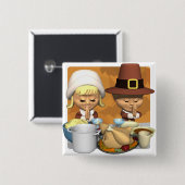 ピルグリム祈りの言葉 缶バッジ (正面&裏面)