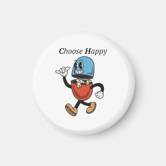 ピルグルーヴィで幸せを選択キャラクターデザイン マグネット