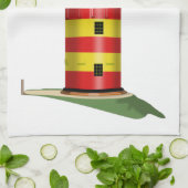 ピルサムライトハウスドイツ キッチンタオル (折り畳み)