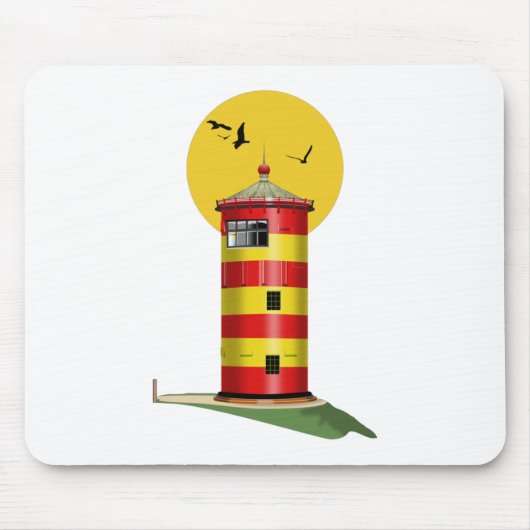 ピルサムライトハウスドイツ マウスパッド (正面)