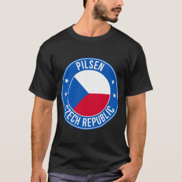 ピルゼン チェコ共和国 シティーTシャツ Tシャツ