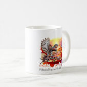 ピルバラウエスタンオーストラリアコーヒーマグ コーヒーマグカップ (正面右)