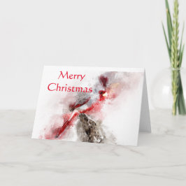 ピルロクシア水彩メリークリスマス カード