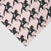 ピルーエットをエレガント演じるドレッセージライダー 薄葉紙 (詳細)