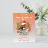 ピルーナ7-5-3祝パーティー ポストカード (スタンド正面)