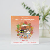 ピルーナ7-5-3祝パーティー 招待状 (スタンド正面)