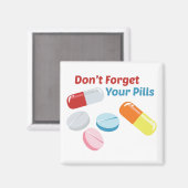 ピル忘れを使うな マグネット (正面/裏面)
