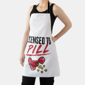 ピル薬剤師の卒業の許可 エプロン (インサイチュ)