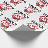 ピル薬剤師の卒業の許可 ラッピングペーパー (角)