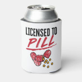 ピル薬剤師の卒業の許可 缶クーラー (缶裏面)