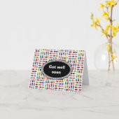 ピル カード (黄色い花)