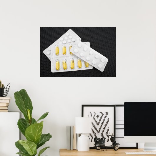 ピル ポスター (ホームオフィス)