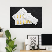 ピル ポスター (ホームオフィス)