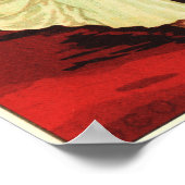 ピレウスコニャックリキュールギリシャ女神オールドのプーリ ポスター (角)