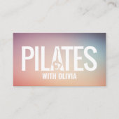 ピレクールスミニマルインストラクター 名刺 (正面)