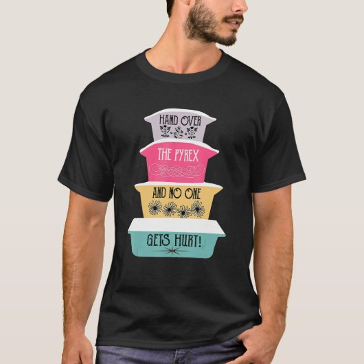 ピレックスを渡し、誰も傷つけないヴィンテージP Tシャツ (正面)