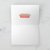 ピレックスラブハッピーバースデーピンクデイジースノーフレーク カード (内部)