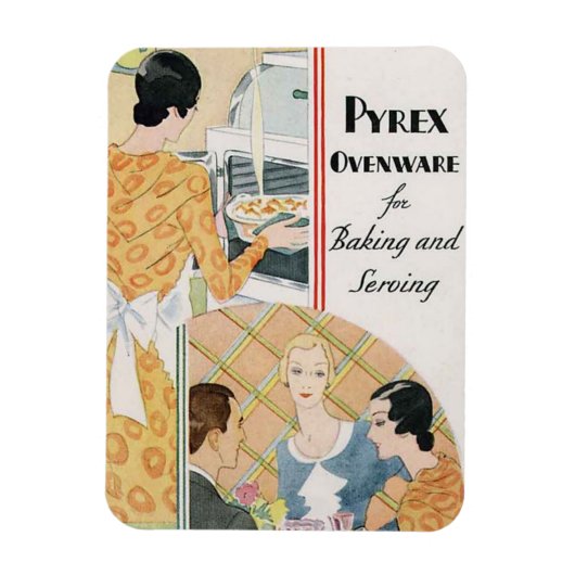ピレックス – -ベーキングだけじゃない！ マグネット (縦)
