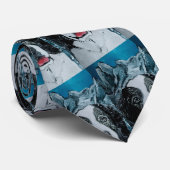 ピレネアンマスティフ絵を描ズバイアルフレッドキツネ ネクタイ (ロール)