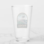 ピレネエスナショナルパークフランスヴィンテージ タンブラーグラス (裏面)