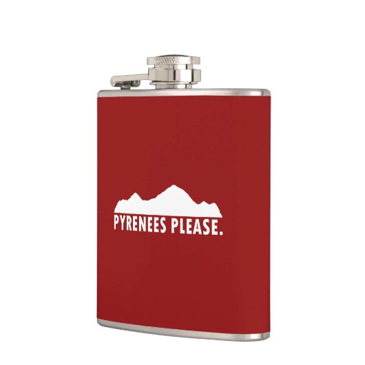 ピレネーさん フラスク (左)