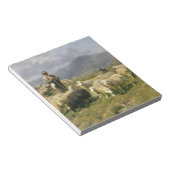 ピレネーの羊飼いby Rosa Bonheur ノートパッド (アングル)