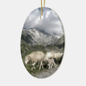 ピレネーの風景 セラミックオーナメント (左)