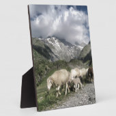 ピレネーの風景 フォトプラーク (側面)