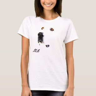 ピレネー山脈の凝視 Tシャツ